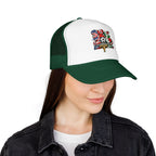 soccer cup 2026 Foam Trucker Hat — USA Soccer Patch Design