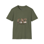 Cat Mom Leopard Print T-Shirt — Cute Graphic Tee for Cat Lovers