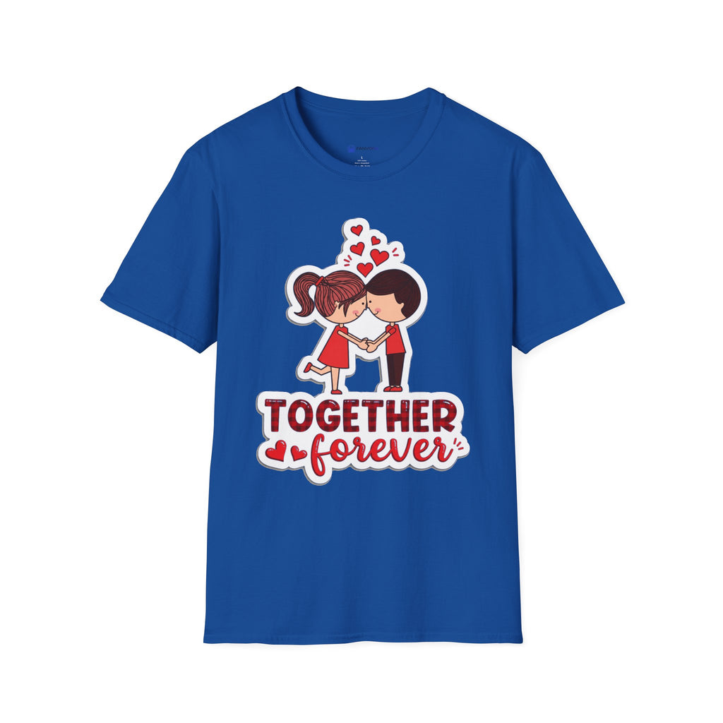 Together Forever Couple T-Shirt — Cute Kids-Style Valentine Tee