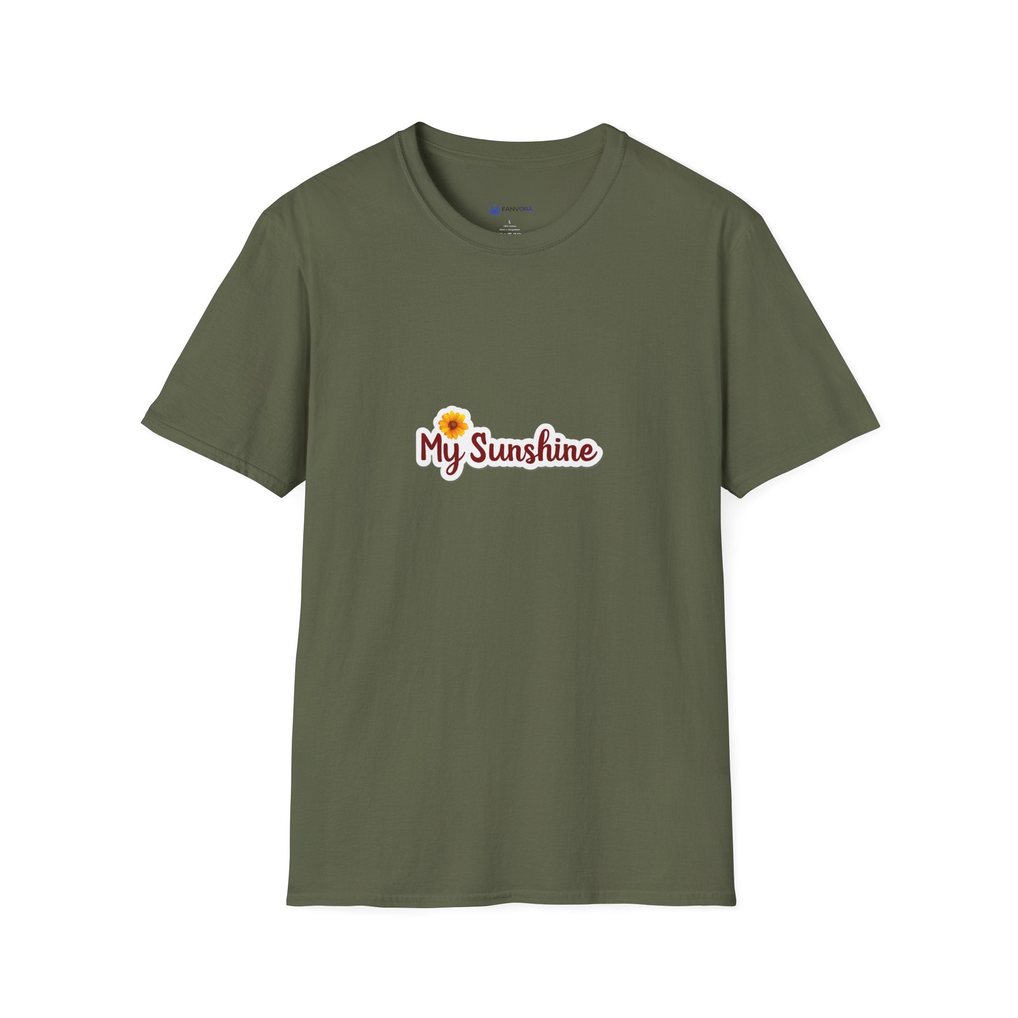 T-Shirt — "My Sunshine" Floral Pocket Logo Tee