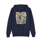 Youth CR7 Fan Inspired Collage Zipped Hoodie - World Cup 2026.