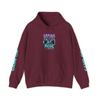 Gaming Mode Hoodie — "Gaming Mode" Graphic Pullover with Sleeve "Game On" Text