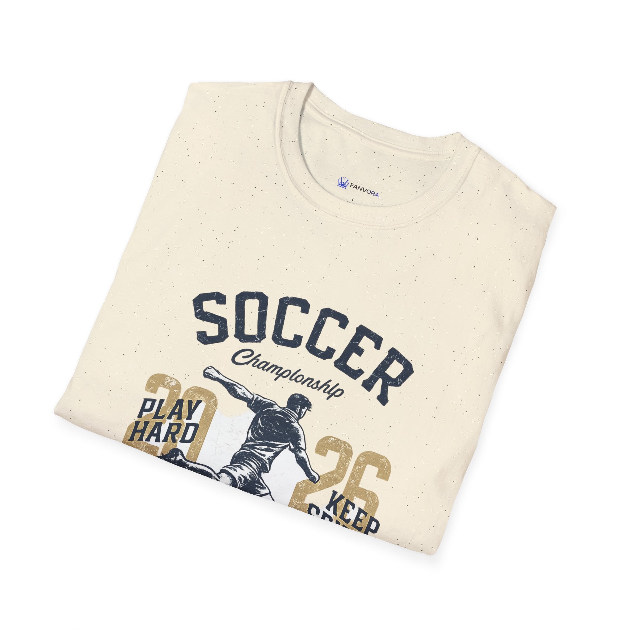 Soccer Championship 2026 T-Shirt —  Play Hard Soccer Tee