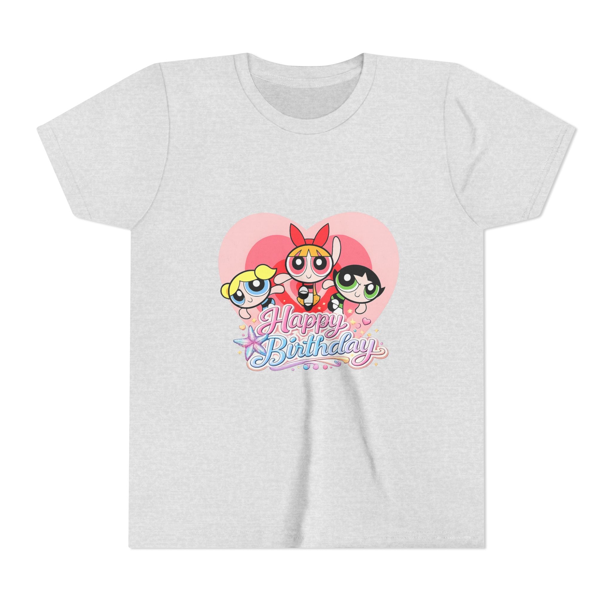 Powerpuff Girls "Happy Birthday" Youth Tee