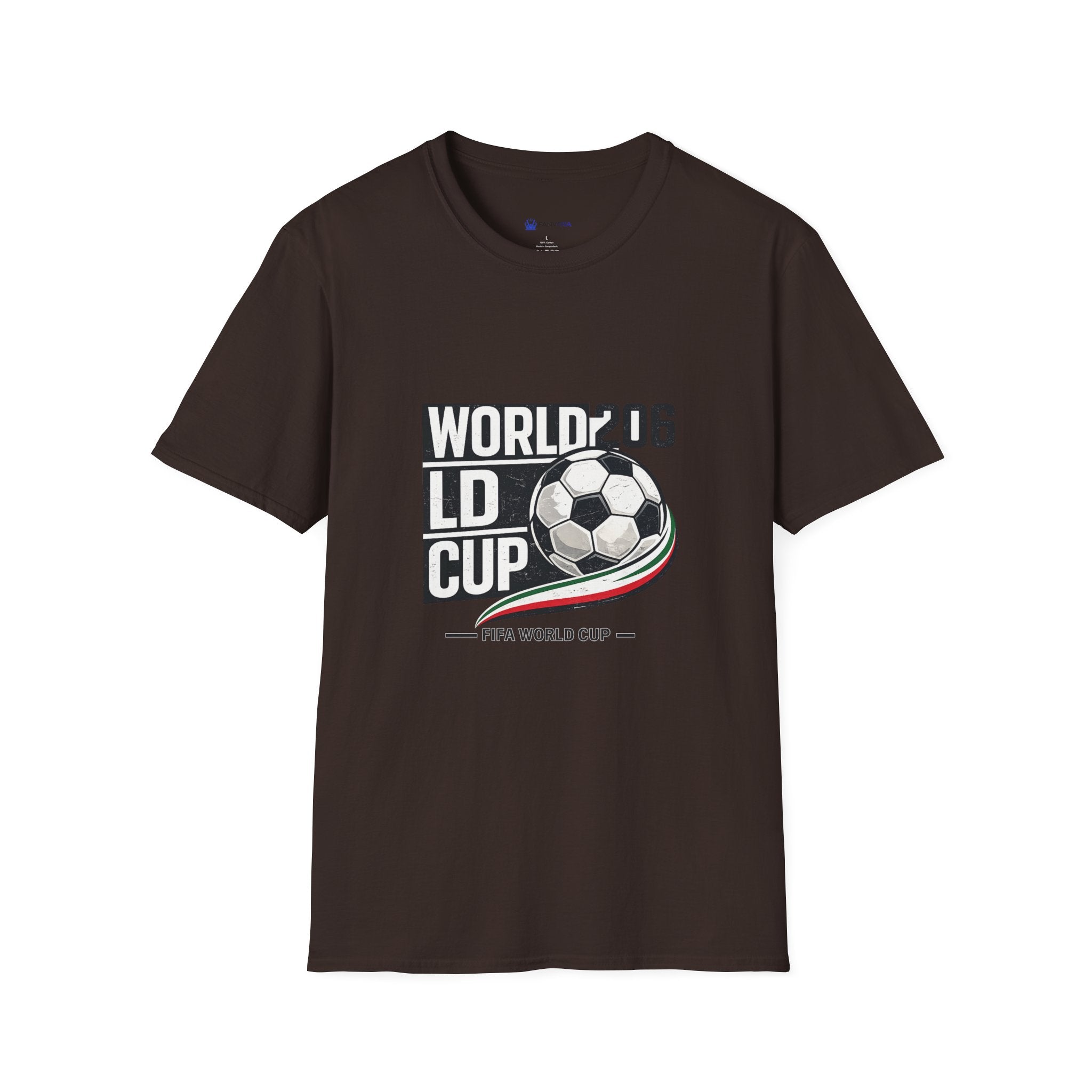 World 206 LD Cup Soccer T-Shirt — soccer Graphic Tee