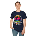 Soccer T‑Shirt — Colorful Retro Player Graphic