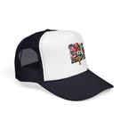 soccer cup 2026 Foam Trucker Hat — USA Soccer Patch Design