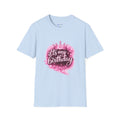Birthday T-Shirt — “It's My Birthday” Pink Crown Celebration Tee