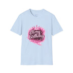 Birthday T-Shirt — “It's My Birthday” Pink Crown Celebration Tee