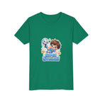 Youth Tee - Cute 'Super Strike!' Soccer Boy Graphic