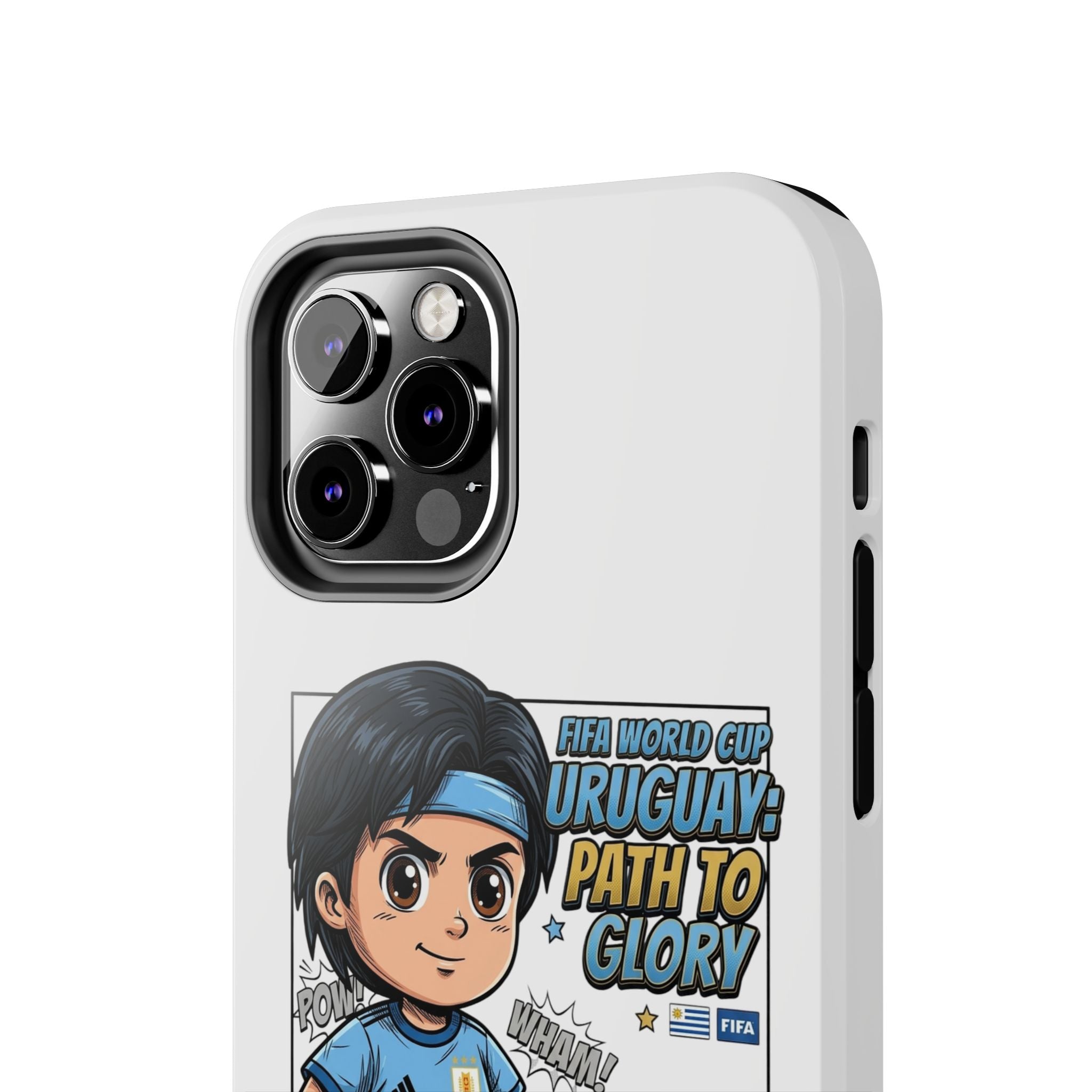 Uruguay Soccer Phone Case — Path to Glory "Goal!" Design