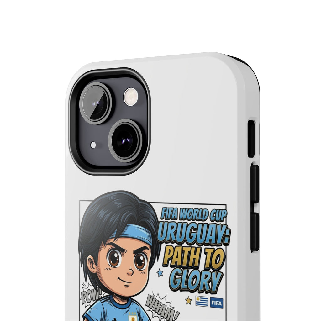 Uruguay Soccer Phone Case — Path to Glory "Goal!" Design