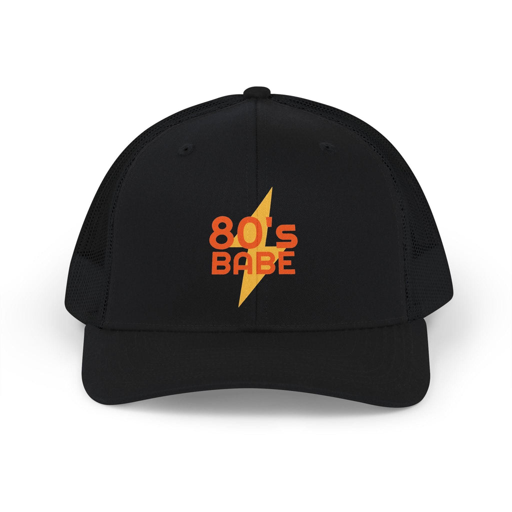 80’s Babe retro lightning bolt trucker cap