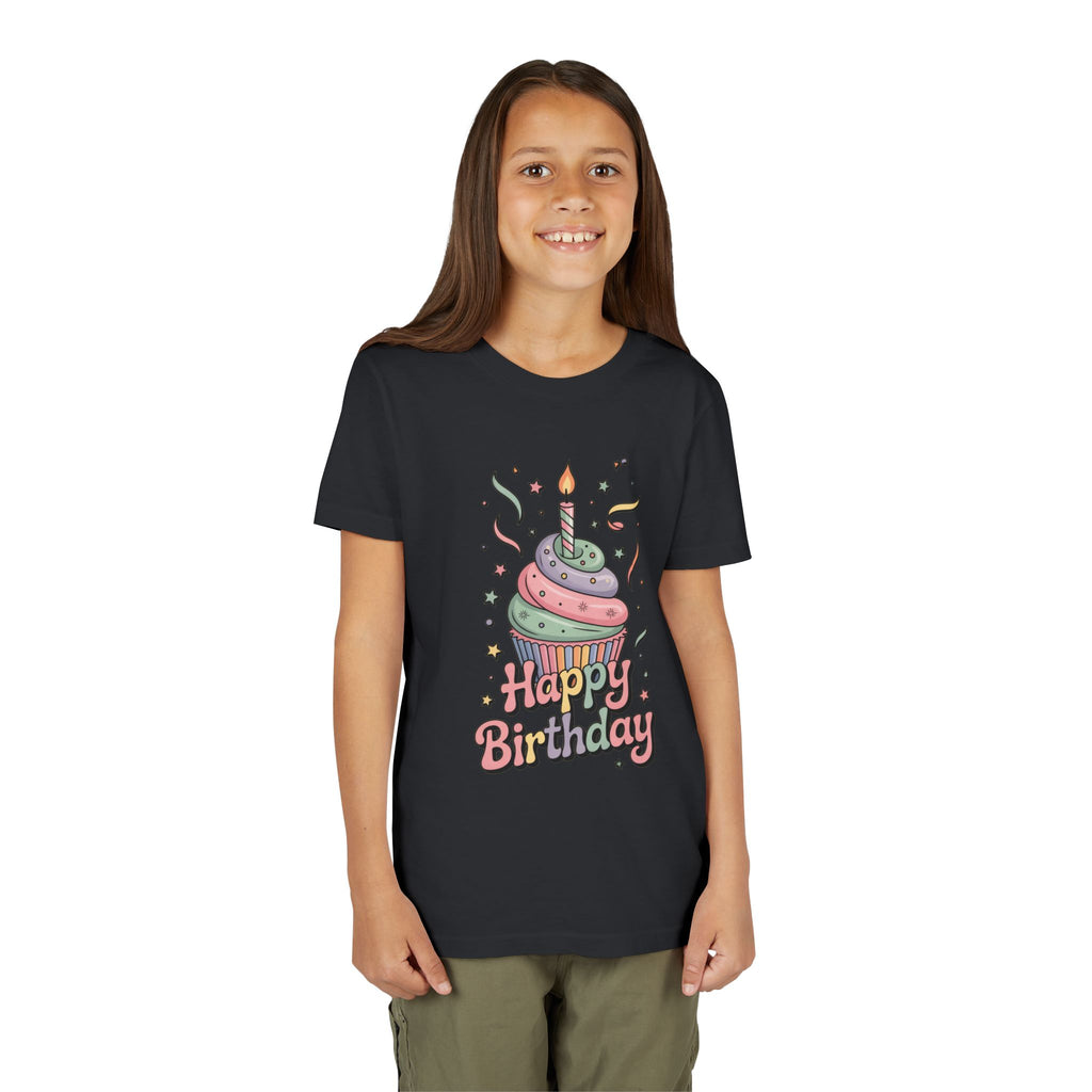 Kids "Happy Birthday" Cupcake Tee