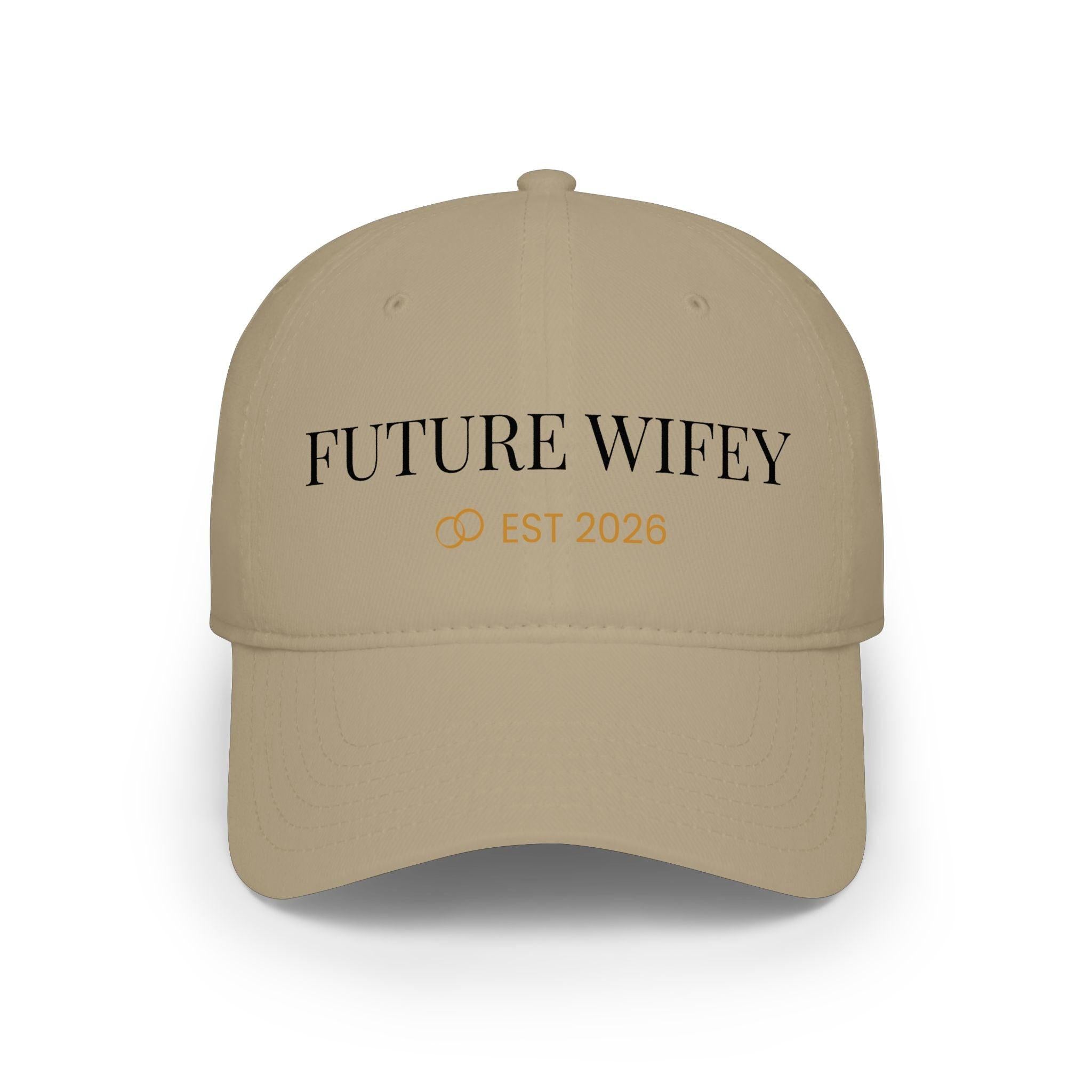 Future Wifey embroidered bridal baseball cap