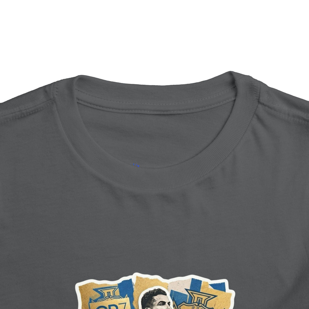 CR7 Fan Inspired Toddler Soccer T‑Shirt — Kids Football Fan Tee
