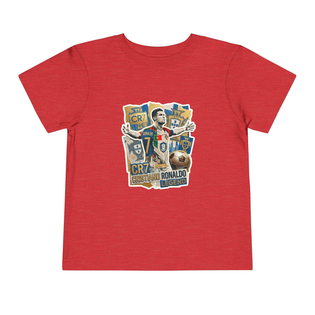 CR7 Fan Inspired Toddler Soccer T‑Shirt — Kids Football Fan Tee.