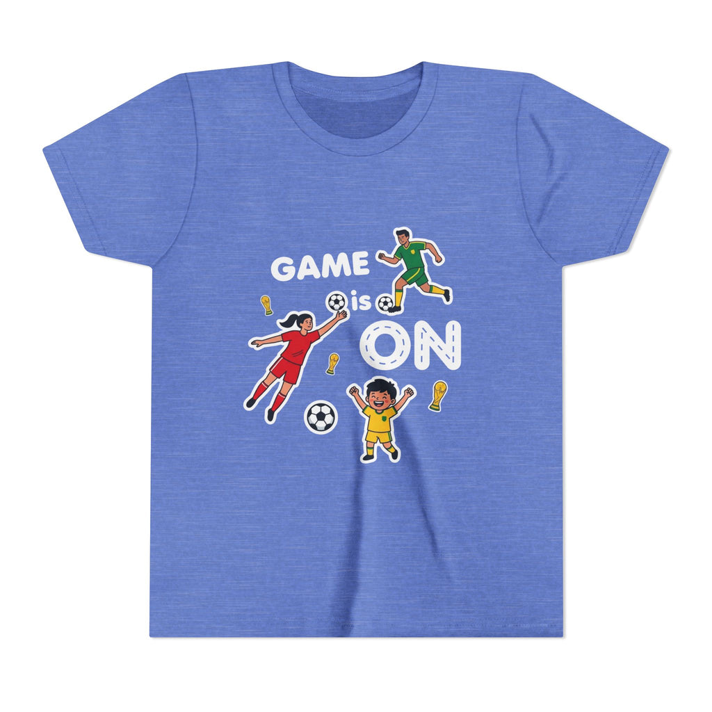 Kids Soccer Players T-Shirt 2026— Youth Football Team Tee