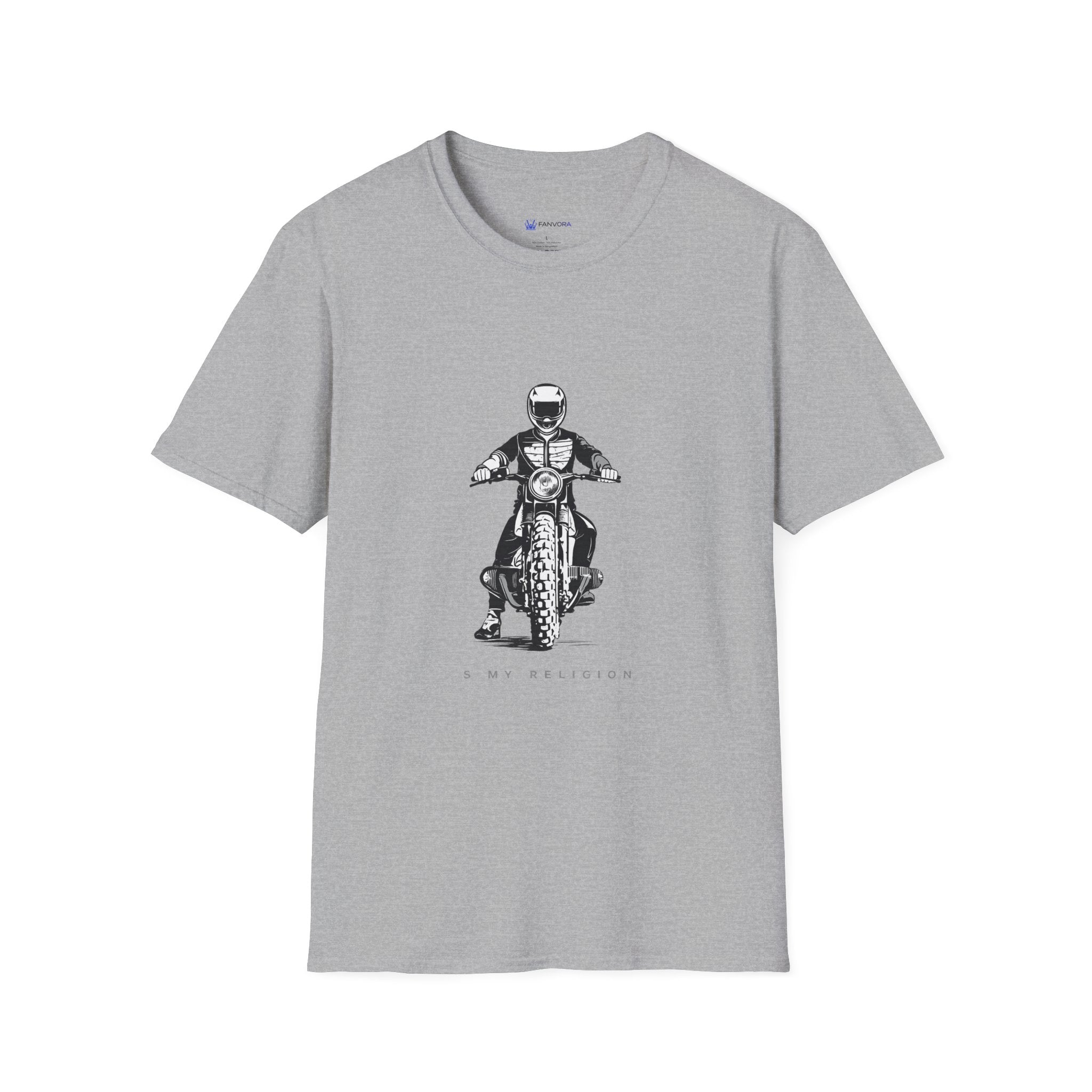 Motorcycle Rider T-Shirt — Vintage Biker Graphic Tee