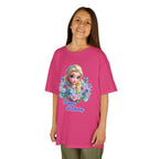 Kids Tee — 'Happy Birthday' Princess Floral Design