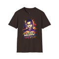 France legend Graphic T-Shirt — Vibrant Splash Portrait Soccer Fan Tee