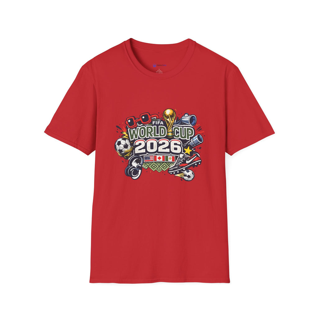 football  T-Shirt — FIFA Fan Soccer Tee