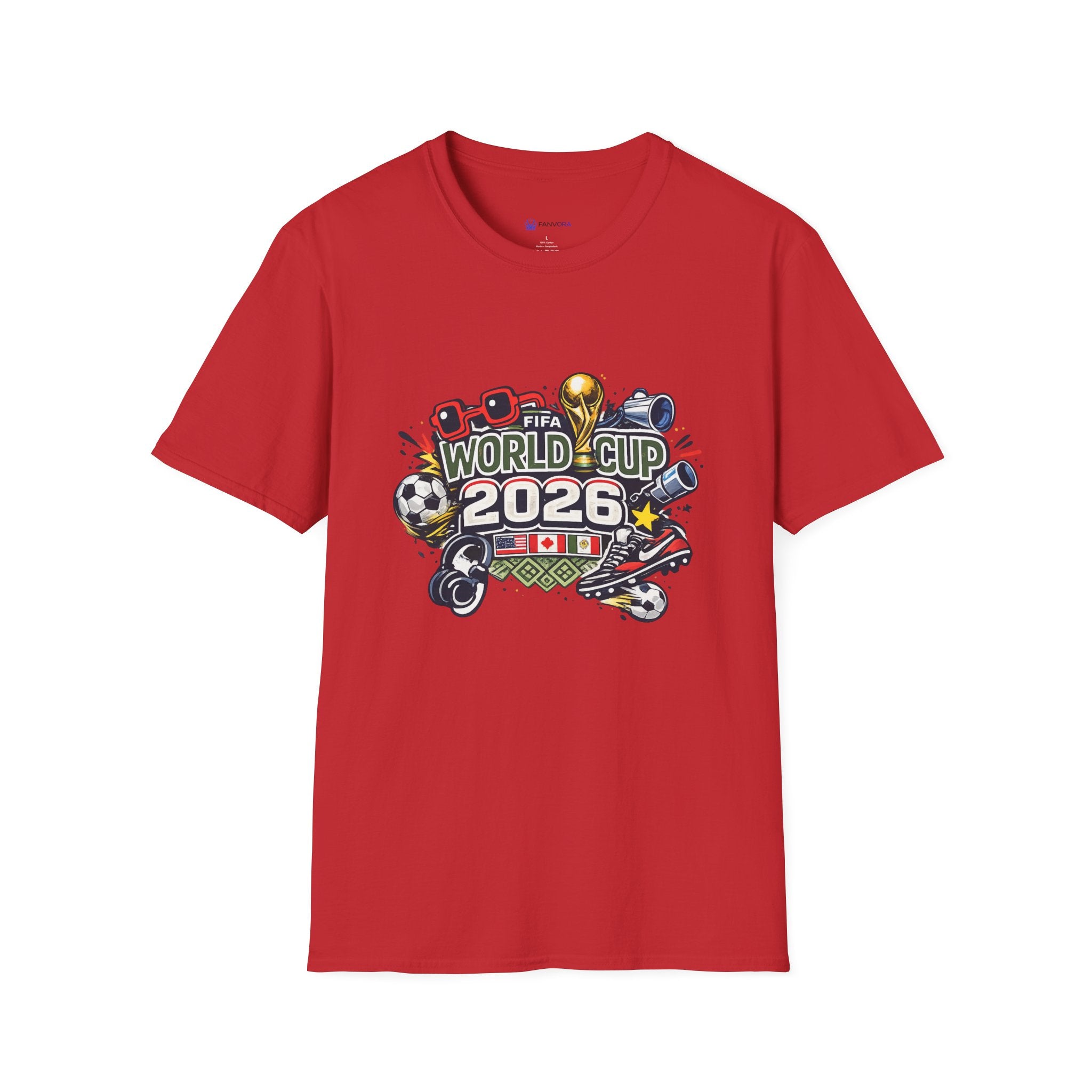 football  T-Shirt — FIFA Fan Soccer Tee