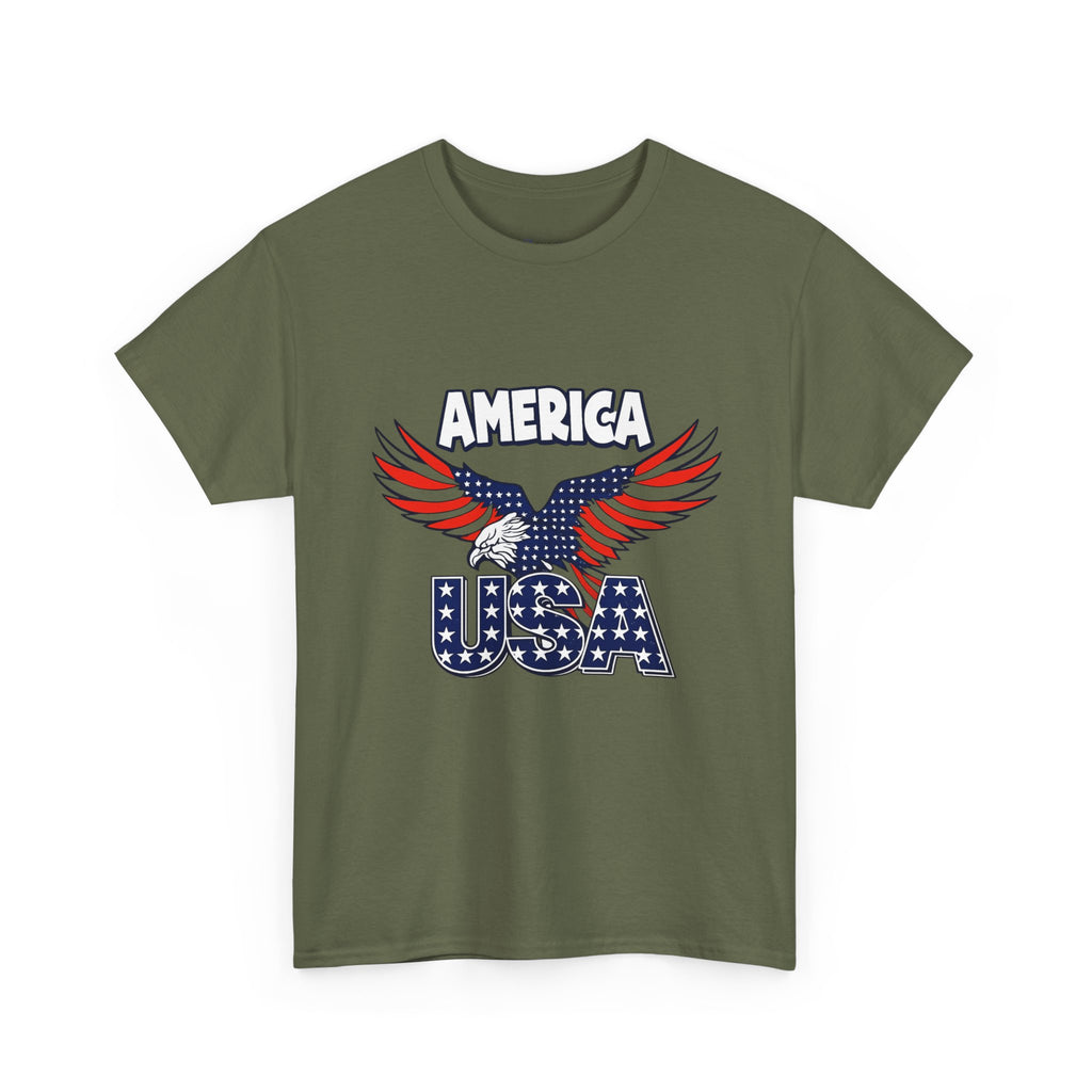 USA Eagle T-Shirt – America Patriotic Graphic Tee for 4th of July