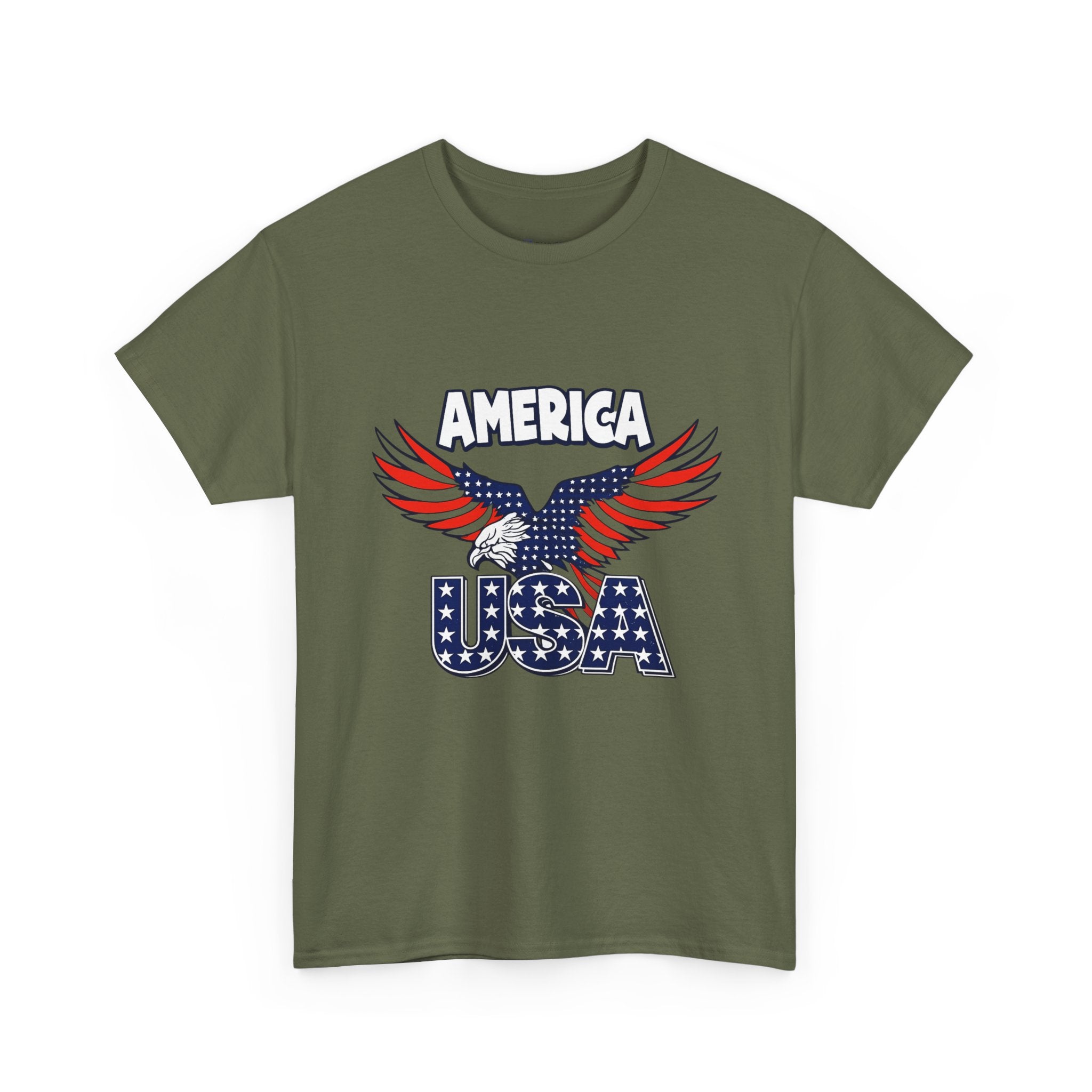 USA Eagle T-Shirt – America Patriotic Graphic Tee for 4th of July