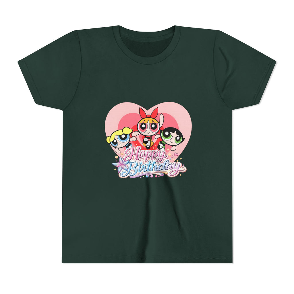 Powerpuff Girls "Happy Birthday" Youth Tee