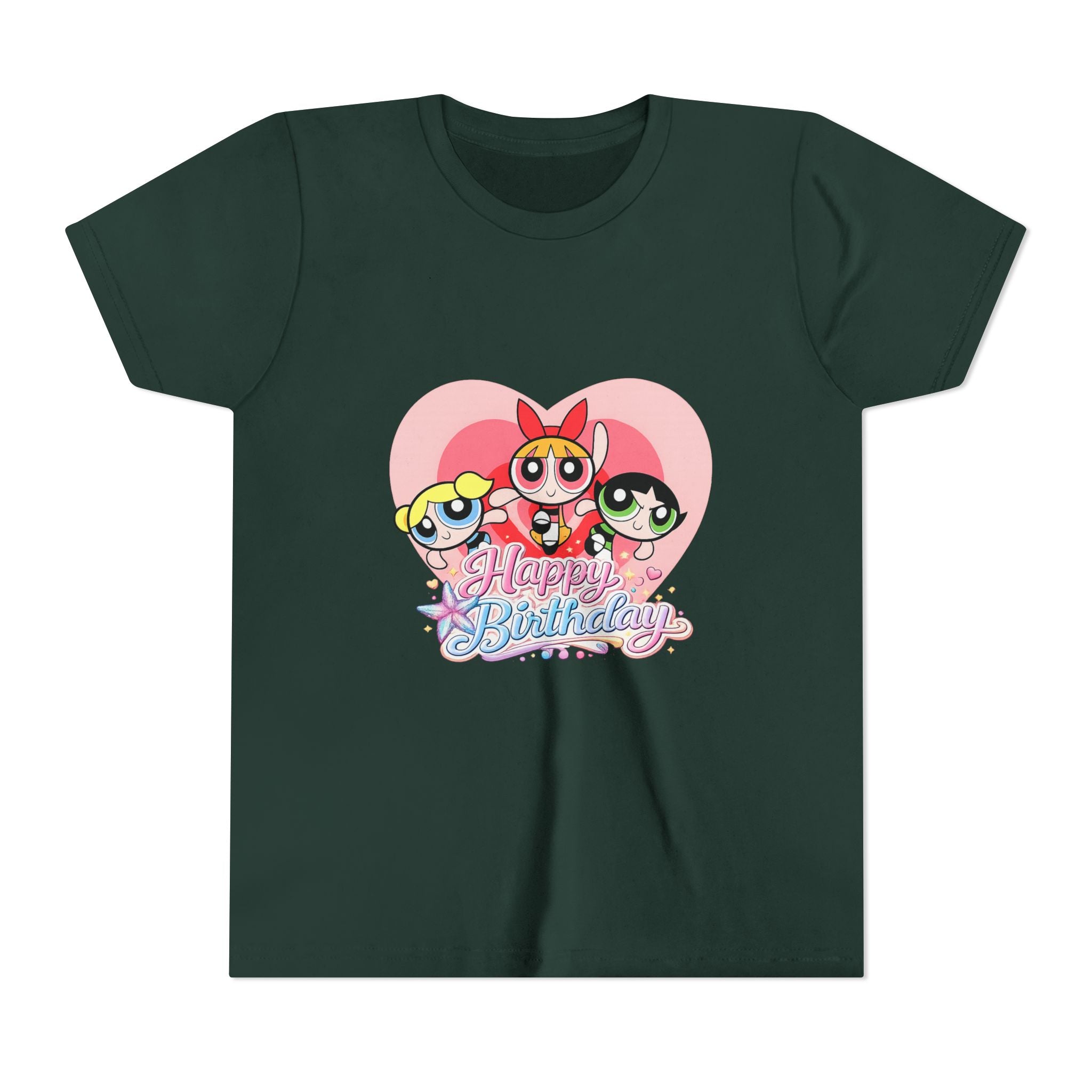 Powerpuff Girls "Happy Birthday" Youth Tee