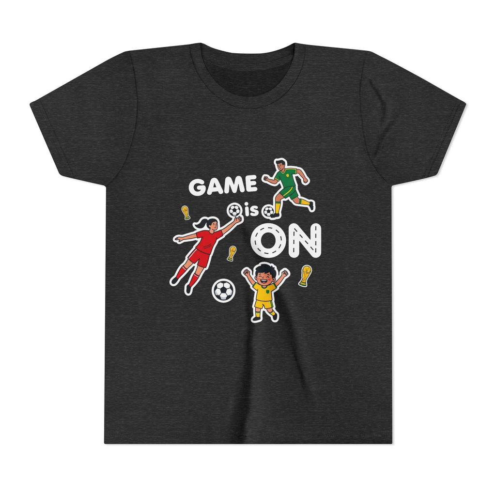 Kids Soccer Players T-Shirt 2026— Youth Football Team Tee