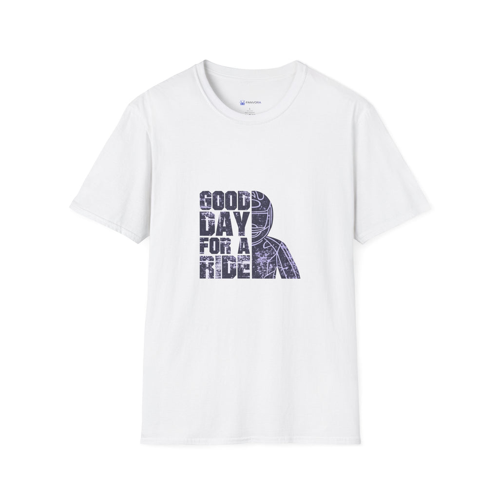 Good Day For a Ride T-Shirt — Vintage Motorcycle Rider Tee