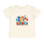 Toddler Birthday Tee — "It's My Birthday" Puppy Party Shirt