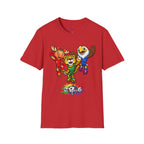 Kids Mascot Team T-Shirt — Cheerful Moose, Cheetah & Eagle Design