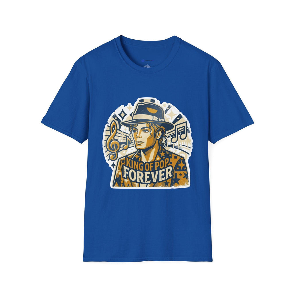 King of Pop Forever T-Shirt — MJ Legacy Graphic Tee.