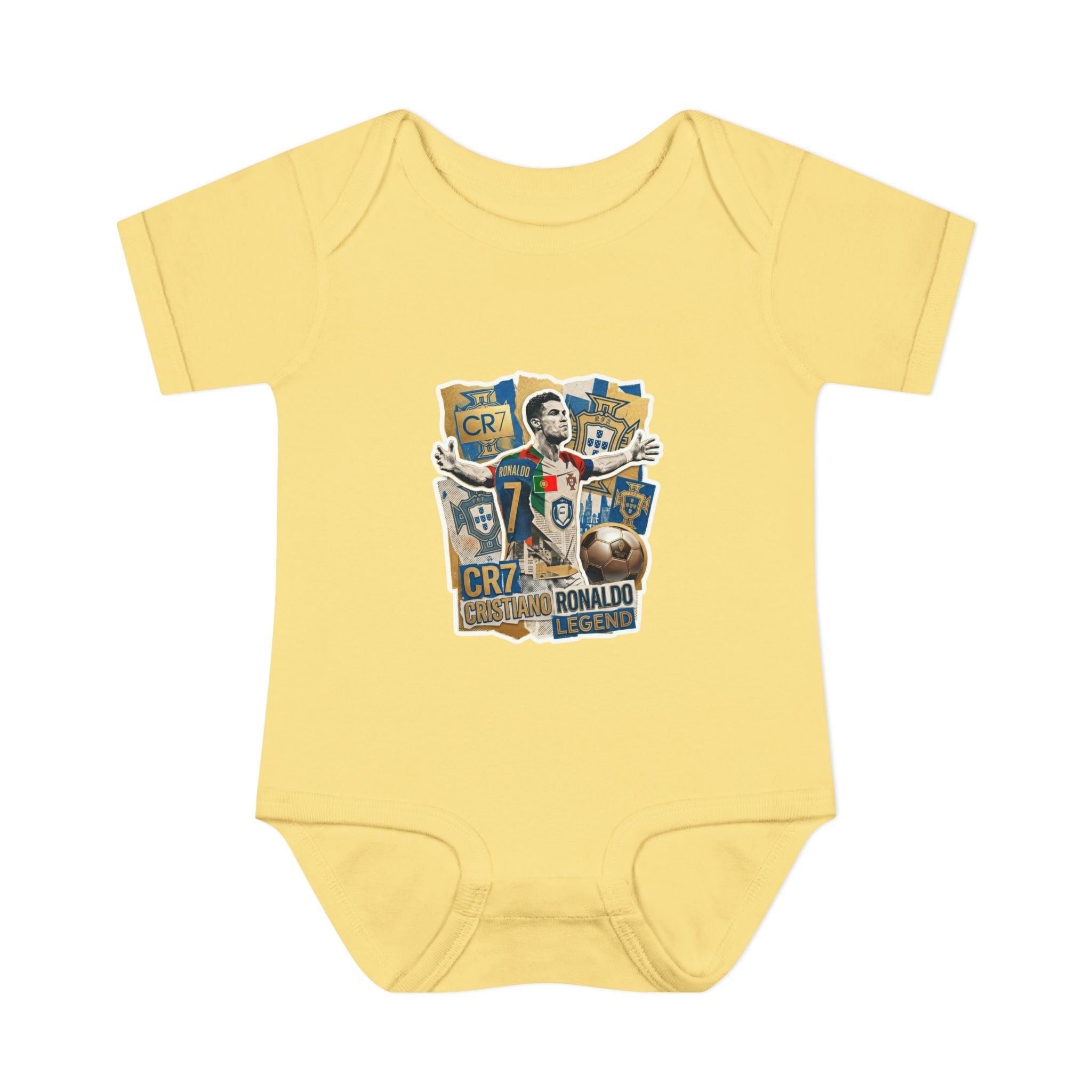 CR7 Fan Inspired Baby Bodysuit — World Cup 2026 Infant One-Piece.
