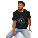 Gamer Controller T-Shirt — Funny Retro Gamepad Design