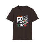 Let's Go Play 2026 Soccer T-Shirt — International Flags Tournament Tee