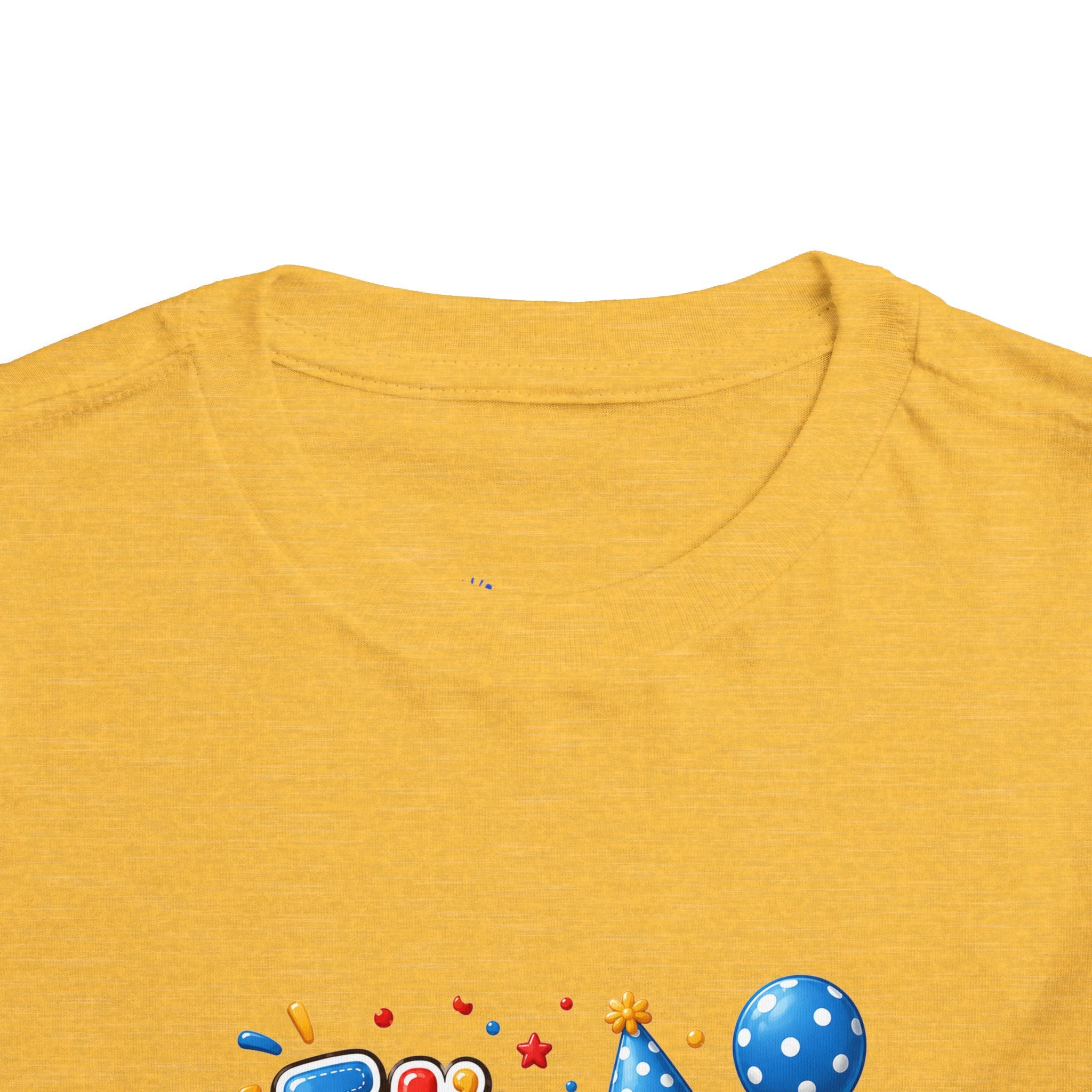 Toddler Birthday Tee — "It's My Birthday" Bear Party Shirt