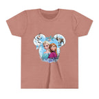 Girls' Frozen Princesses Youth Tee – Elsa & Anna Winter Friends Shirt