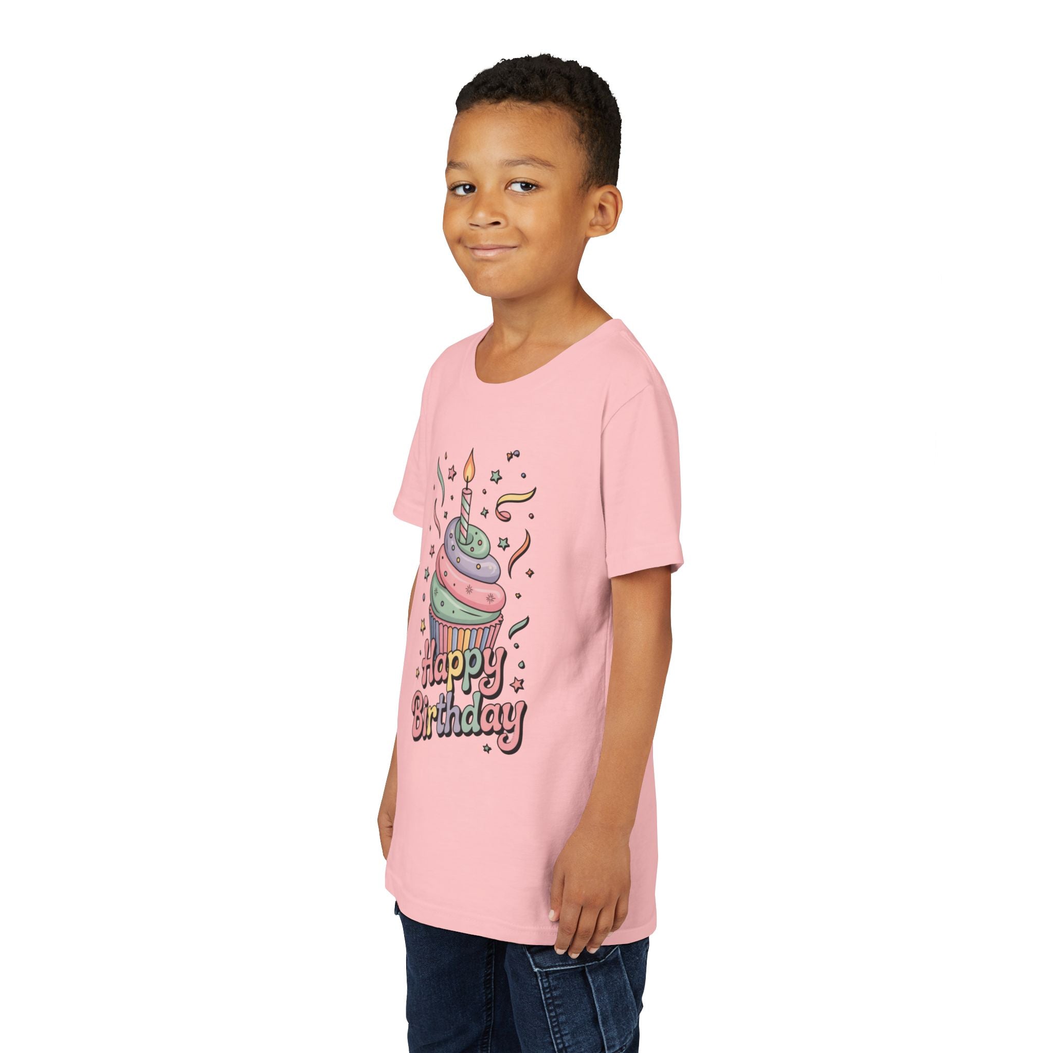 Kids "Happy Birthday" Cupcake Tee