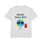 Funny School Story Bro kids tee