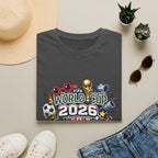 football  T-Shirt — FIFA Fan Soccer Tee