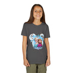 Girls' Frozen Princesses Youth Tee – Elsa & Anna Winter Friends Shirt