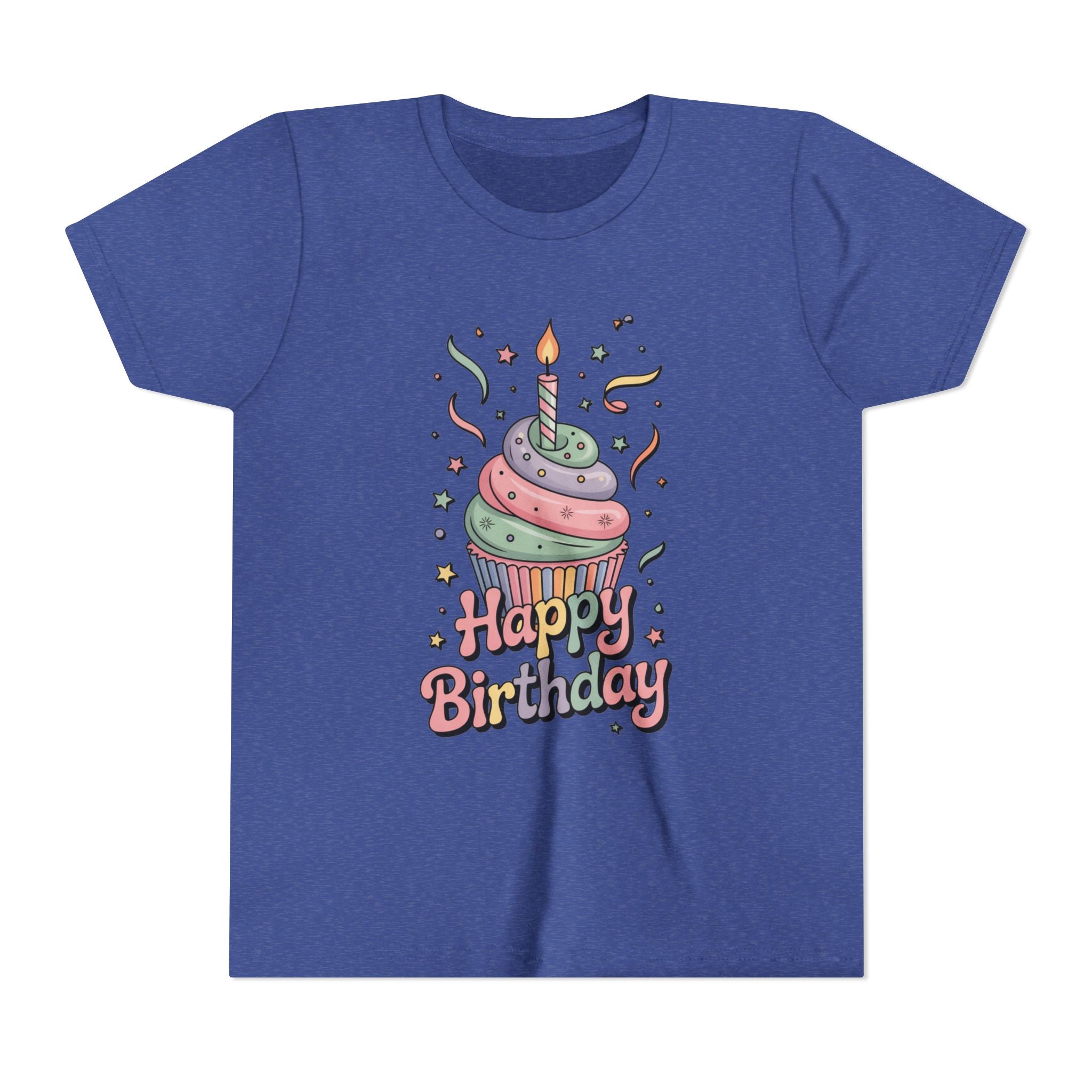 Kids "Happy Birthday" Cupcake Tee