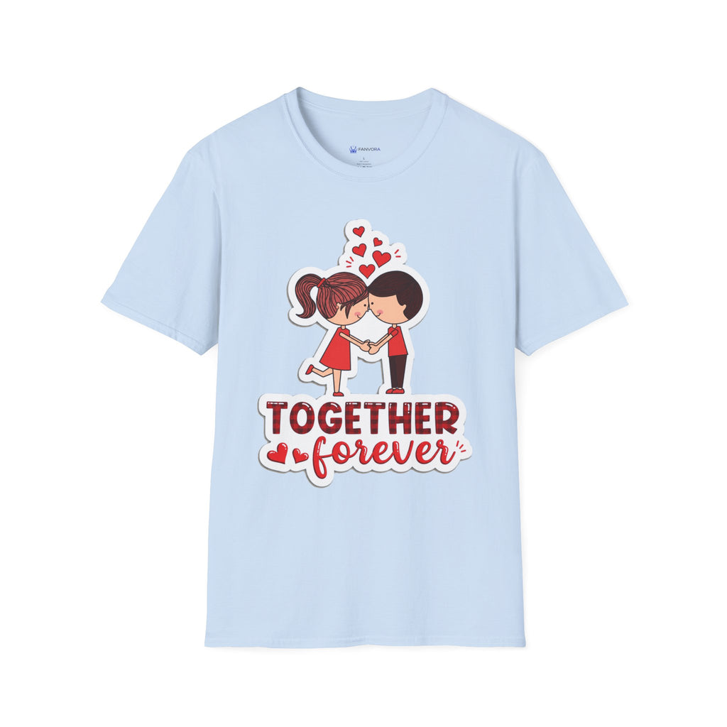Together Forever Couple T-Shirt — Cute Kids-Style Valentine Tee