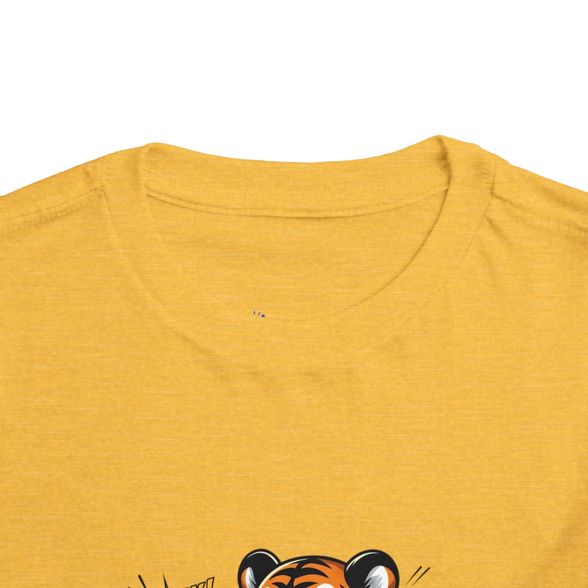 Toddler Soccer Tiger Tee — Cute Kicking Tiger Football Shirt for Kids