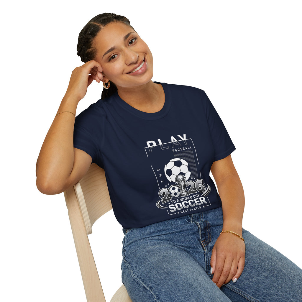Soccer Play Football T-Shirt — simple elegant 2026 Design