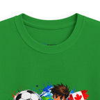Kids Soccer  2026 Tee cartoon character